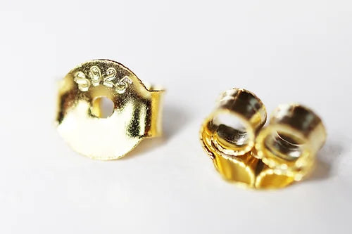 Aretes Largos Rayo,Estrella & Luna Plata .925 baño Oro