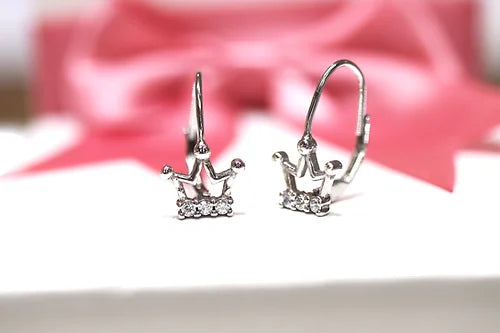 Huggies Corona L925 Baño de Rodio y Zirconias