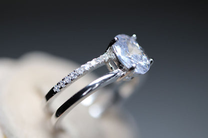 Anillo Plata .925 Baño Oro o Rodio