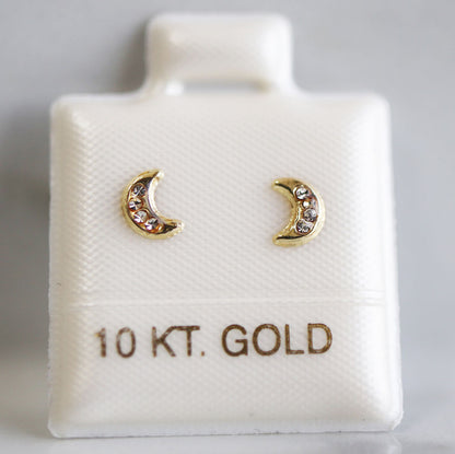 Broquel Oro 10k Luna mini PP