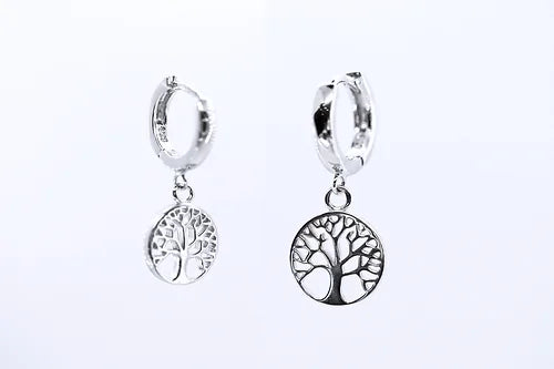 Arracadas Árbol - Plata .925